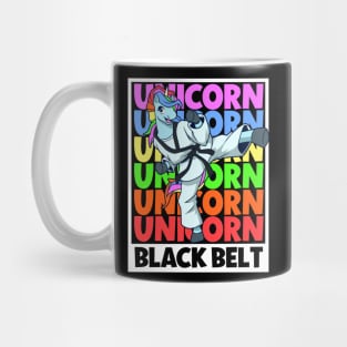 Unicorn - Tang Soo Do Black Belt Mug